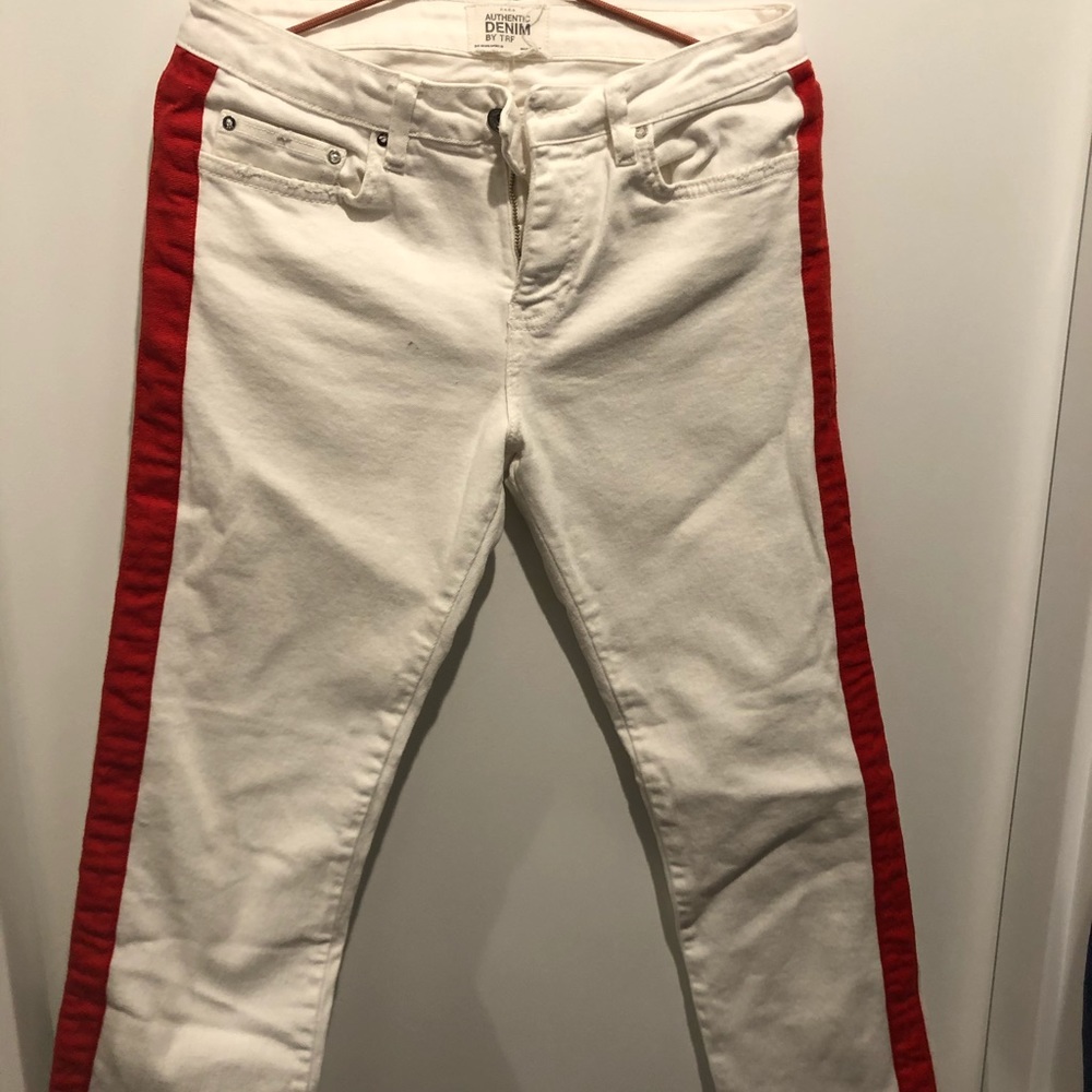 Zara straight jeans